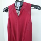 Adidas Heat rdy Golf Dress Womens Small S Sleeveless Athletic Skirt Burgundy