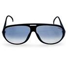Carrera 5562 Vintage Sunglasses Black Austria 80s Gradient Lens W  Case