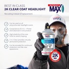 Headlight Restoration Spray 2k Clear Coat Headlight Polish Cleaner By Spraymax
