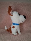Toy Factory Max The Secret Life Of Pets Dog 8    Plush Stuffed Animal White Brown 