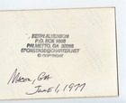 Elvis Presley Color Concert Photograph  2 - Macon  Ga - June 1  1977