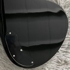 Black Electric Bass Guitar Hh Pickups Chrome Hardware 4 Strings Mahogany Body