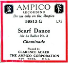 Ampico Chaminade Scarf Dance No 3 Clarence Adler 59813-g Player Piano Roll