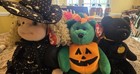 Vintage Ty Halloween Beanie Babies Lot-haunt  Tricky    Blondie