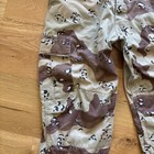 Military Desert Camo Cargo Pants Mens L Reg Choc Chip Rothco Bdu Desert Storm