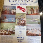 Lot 40s 50s 60   s Vintage Restaurant Menu Hackneys Boston Mass Ice Cream Taunton