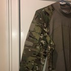 Us Army Camo Combat Shirt Flame Resistant Size Medium