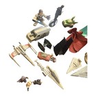 Star Wars Mini Figures   Vehicles Lot Parts Pieces Ships Accessories Mixed Toy