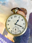 Vintage Paul Garnier Pocket Watch - Early 1900s Manual Wind Timepiece  Rare Trim