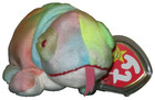 Ty Beanie Baby Rainbow The Tye-dyed Chameleon  8 5 Inch  Mwmts Plush Stuffed Toy