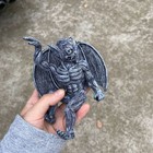 Home Wall Art Hanging Resin Gargoyle Ornaments Outdoor Garden Adornment Decor Us