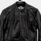 Harley Davidson Men s American Icon Road Warrior Black Leather 2xl Riding Jacket