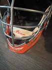 Cascade Model R Lacrosse Helmet One Size Fits Most Mate Grey Orange    