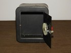 Vintage 6   First National Bank Shippensburg Penn Metal Toy Combination Safe 