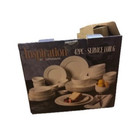 Inspiration By Denmark Amelia Dinnerware Set White Open Box 36 Pieces New
