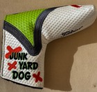 Scotty Cameron 2011 Custom Shop Junk Yard Dog Lime white Putter Headcover  new 