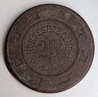 Horseshoe Club Las Vegas 25 Cent Casino Chip Benny Binion Vintage Rare