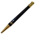 Parker Duofold Ballpoint Pen Black Twist Type Writing Confirmed Scratched