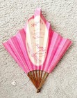 Antique 1900s Pigall s Paris Montmatre Red Light District Paper Hand Fan  204