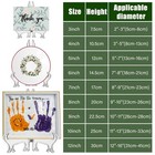 12 Pack 7 Inch Clear Plastic Easels Or Stand plate Holders To Display Picture   