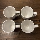       set 4 Corelle Coordinates Splendor Mugs Red Gray Swirls Coffee Cups 12 Oz      