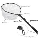 Fly Fishing Landing Net  Freshwater Fishing Net Trout Bass Net Soft Rubber Net