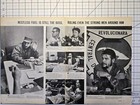 Cuba Communist Revolutionaries Castro Che Guevara Vintage Magazine Print 1963