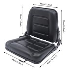 Universal Suspension Forklift Seat Replacement For Clark Cat Hyster Yale Toyota