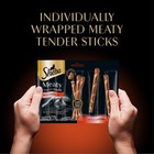 Sheba Meaty Tender Sticks Soft Cat Treats With Chicken  Tuna Flavor  And Salm   