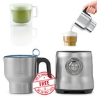 Breville Bmf600xl Milk Cafe Electric Milk Frother   Warmer Stainless Steel