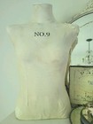 Fab  Antique 1930s Women s Dress Form Mannequin Bodice Tabletop Ooak 