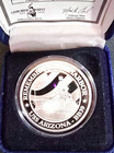 Uss Arizona Memorial  remember Pearl Harbor  1 Troy Oz 999 Silver Coin