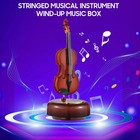 Violin  Box Classical Wind  Musicbox Twirling  Box Rotating G2j6