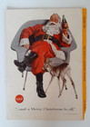 10 Vintage Coca Cola Santa Christmas Ads National Geographic 1950 s -60 s Chair