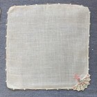 Vtg Lot Of 6 Embroidered Handkerchiefs -clover Florals Lady   Lace Cottagecore
