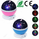 Led Star Light Night Light Sky Romantic Starry Usb Projector Lamp Kids Xmas Gift