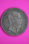 1866 Mexico 1 Peso Empire Of Maximillian Silver Coin  9030 Fine Authentic 0651n