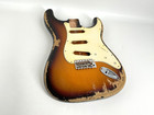 Mjt Official Custom Vintage Aged Nitro Guitar Body Mark Jenny Vts 3-tone Burst