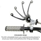 Asv F2 Pair Pack Brake   Clutch Levers Honda Crf250r 10-19   450r rx 09-19 Black