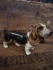 Mid-century Ceramic Basset Hound 7 1 2    Dog Figurine