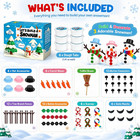 Build A Snowman Kit  6 Pack Christmas Crafts For Kids  Stocking Stuffers
