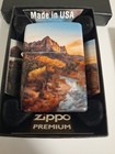 Set Of 2 Zippo Lighters  1 Vintage  1 New In Box Read