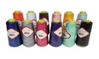 12 Big Spools Sewing Thread Polyester Assorted Colors 2500 Yards Each Spool New