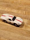 Aurora Slot Car Tjet Porsche 904 White red Stripe Running Chassis