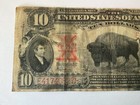 1901  10 Legal Tender Bison Note Spellman white Not Graded