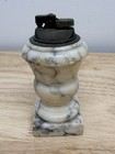 Vintage Italian Alabaster Table Lighter Hand Carved Marble Stone Desk Decor  23