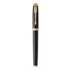 Im Fountain Pen  Premium Black  Medium Nib With Blue Ink Refill  1931653 