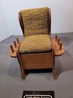 Vintage Wooden Rocking Chair Pincushion Threadposts Scissor Drawer Handmade