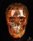 1 3  Empire Red Agate Hand Carved Crystal Skull  Realistic  Crystal Healing