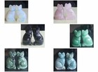 Pair Hand Carved Gemstone Crystal Cat Figurine Animal Animal Carving Home Decor